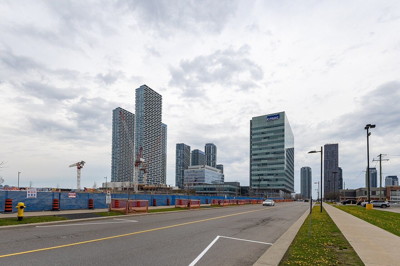 Vaughan Metropolitan Centre from New Park Place, May 2026