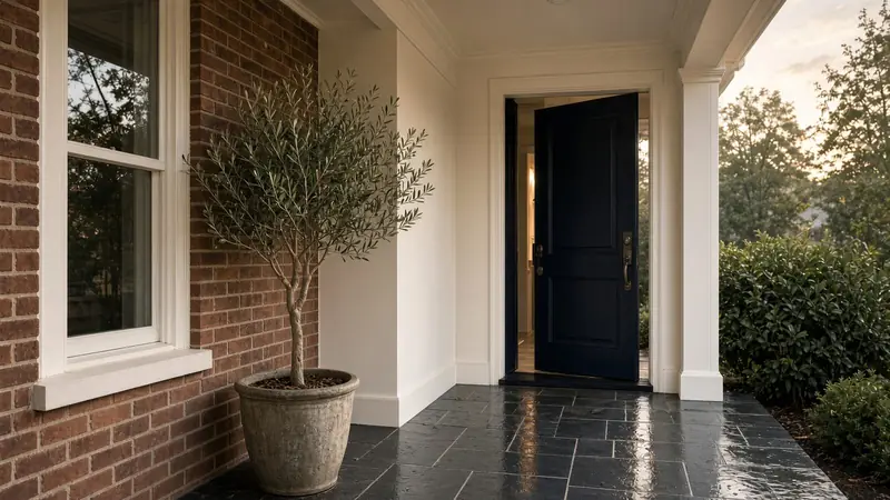 Front porch and entry of a GTA home