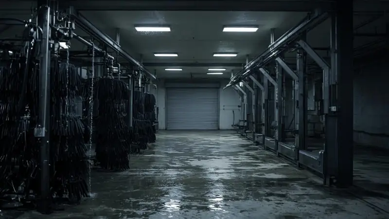 Car wash tunnel and equipment