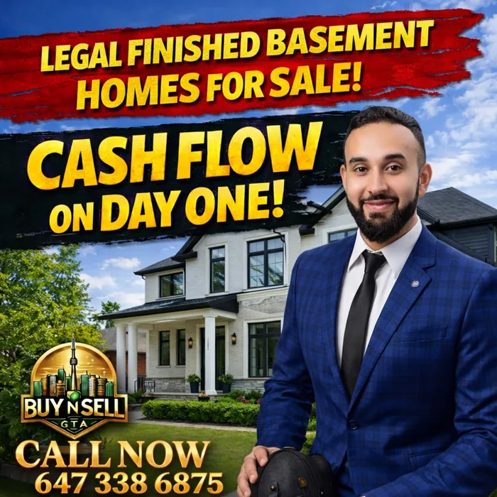 Legal finished basement homes for sale with Inderpal Sidhu